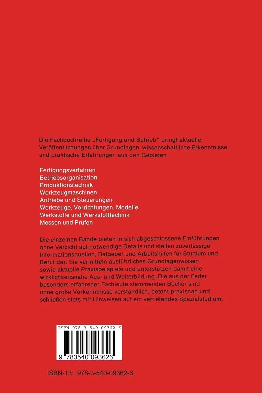Rückseite: 9783540093626 | Metallographie in der Schadenuntersuchung | E. Kauczor | Taschenbuch