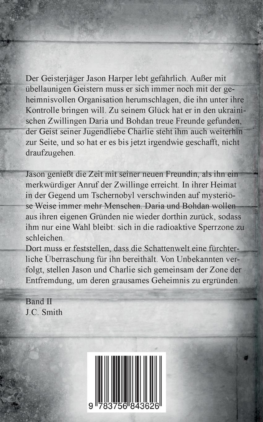 Rückseite: 9783756843626 | Zone der Entfremdung | Jason Harper - Band 2 | J. C. Smith | Buch