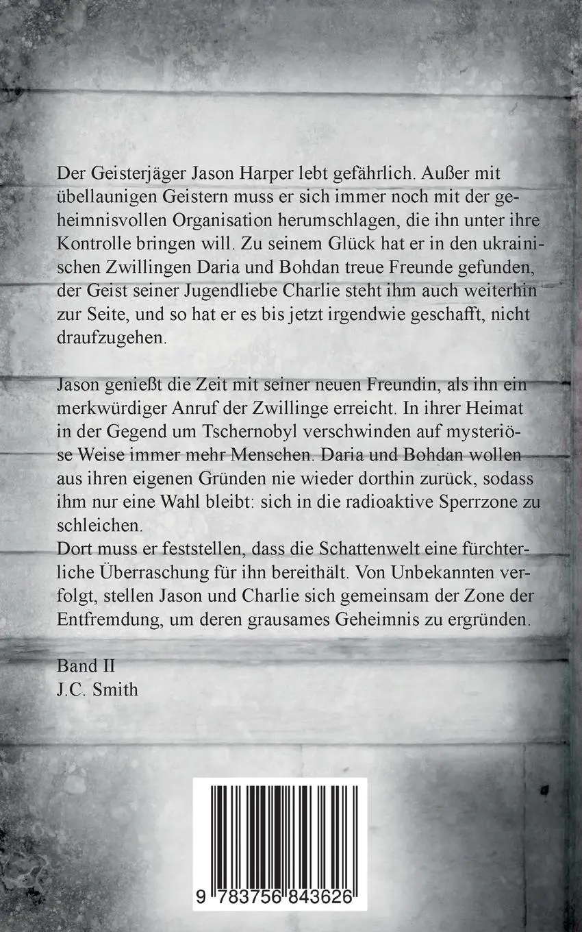 Rückseite: 9783756843626 | Zone der Entfremdung | Jason Harper - Band 2 | J. C. Smith | Buch