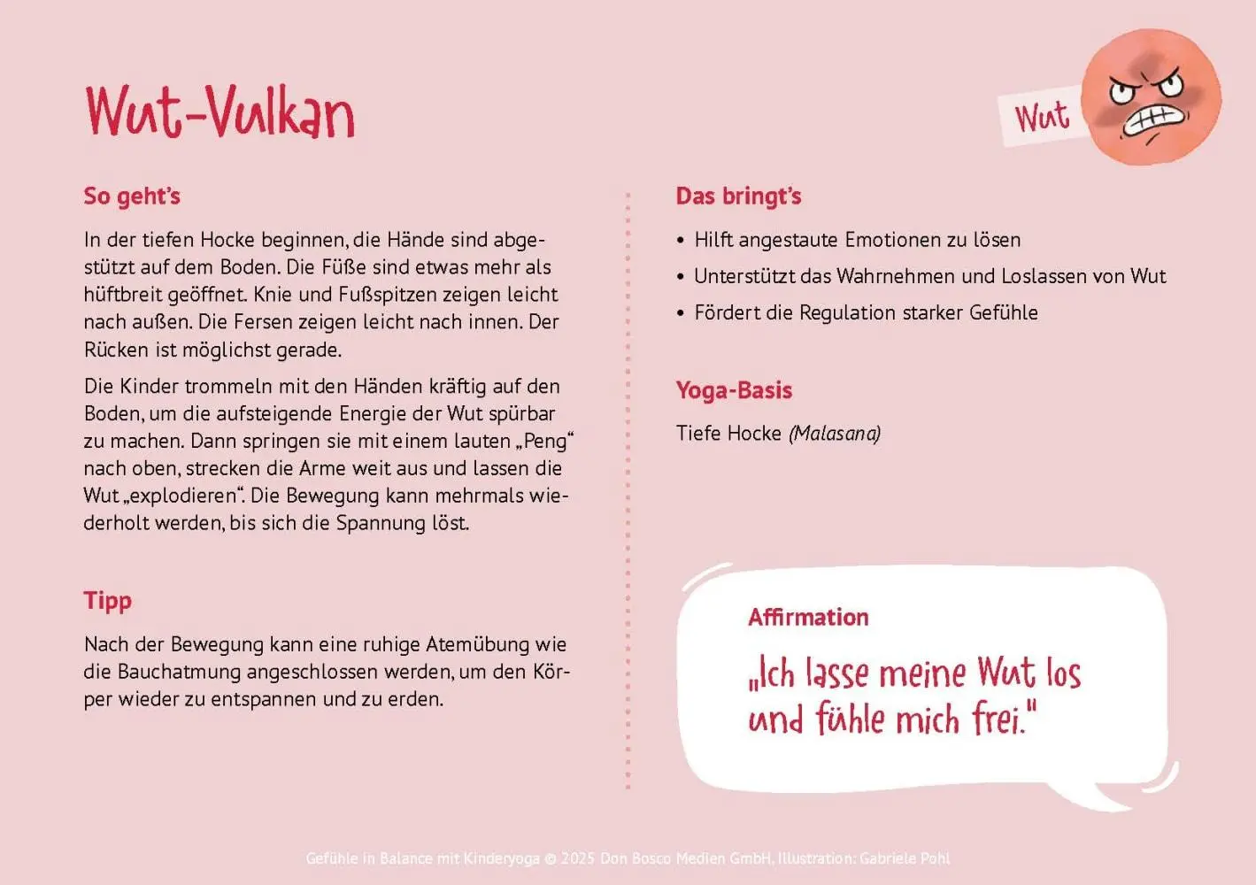 Bild: 4260694923726 | Gefühle in Balance mit Kinderyoga | Ulrike Knuth | Box | 32 S. | 2025