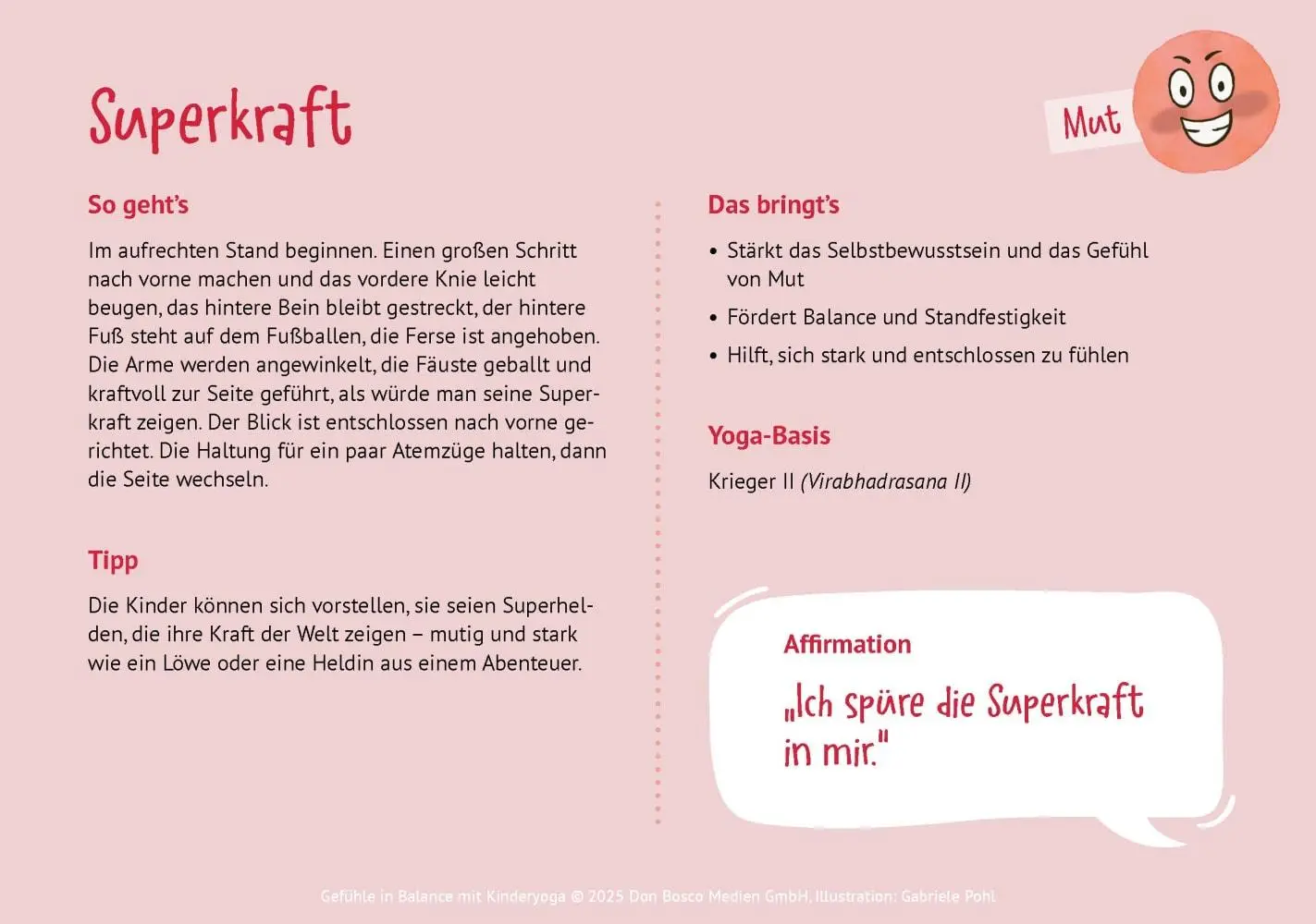 Bild: 4260694923726 | Gefühle in Balance mit Kinderyoga | Ulrike Knuth | Box | 32 S. | 2025