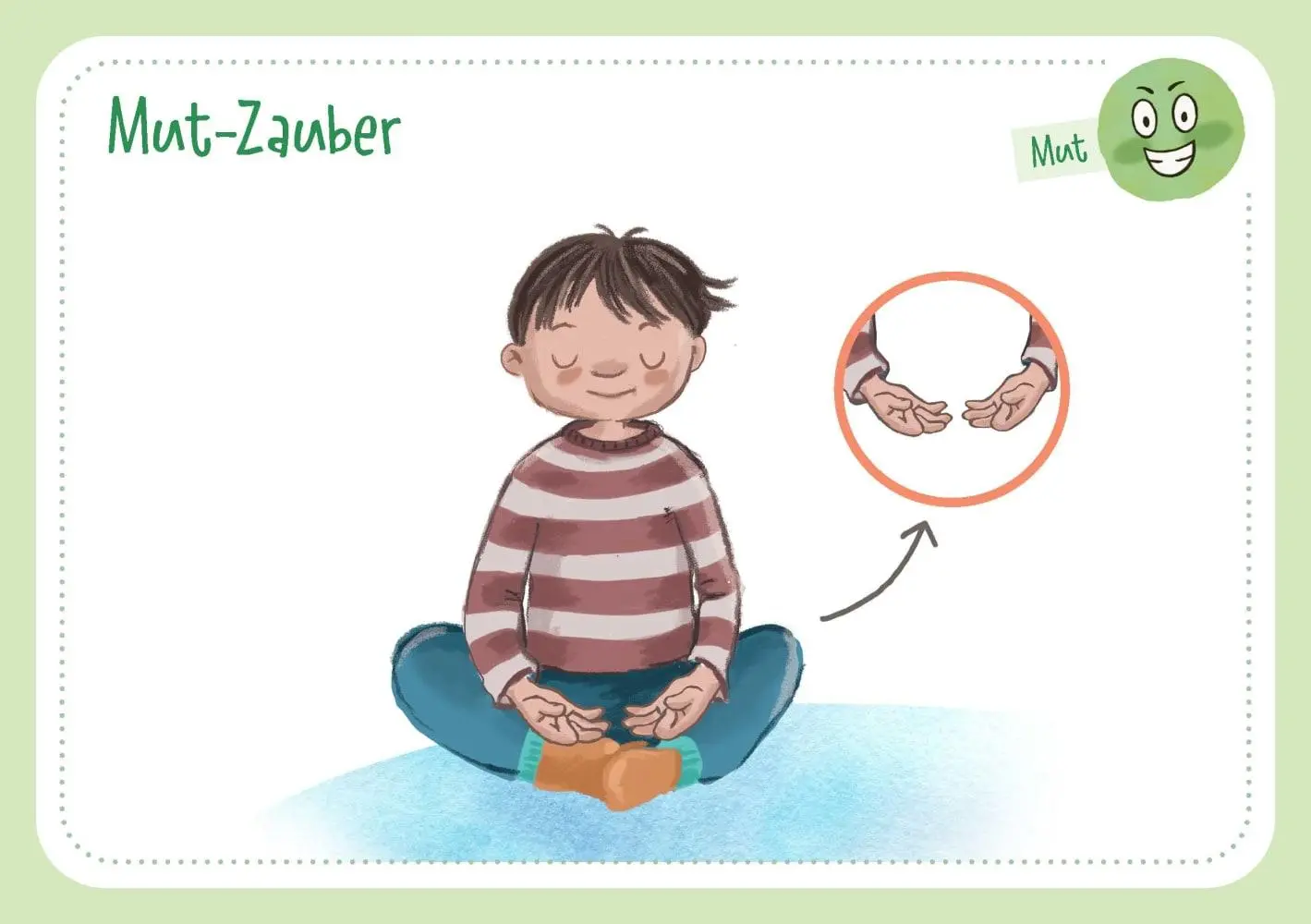 Bild: 4260694923726 | Gefühle in Balance mit Kinderyoga | Ulrike Knuth | Box | 32 S. | 2025