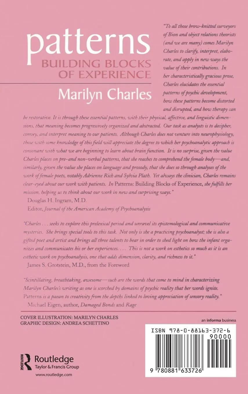 Rückseite: 9780881633726 | Patterns | Building Blocks of Experience | Marilyn Charles | Buch
