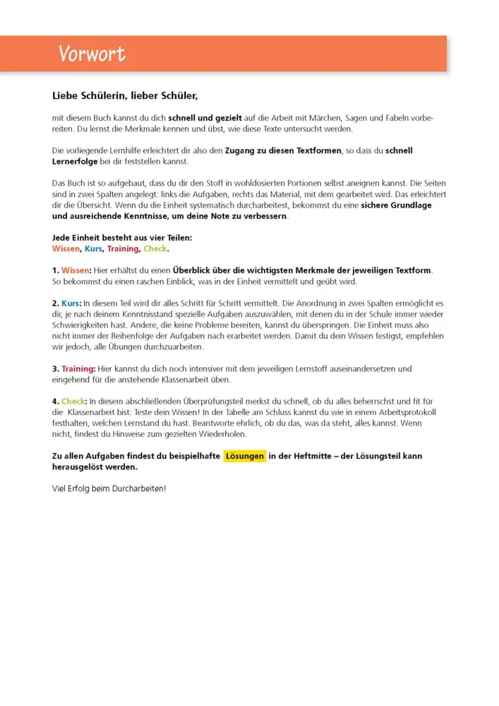 Bild: 9783129303726 | Auf den Punkt gebracht: Märchen, Sagen und Fabeln untersuchen -...