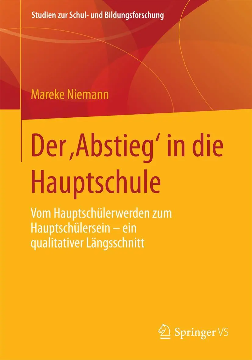 Cover: 9783658063726 | Der 'Abstieg' in die Hauptschule | Mareke Niemann | Taschenbuch | x