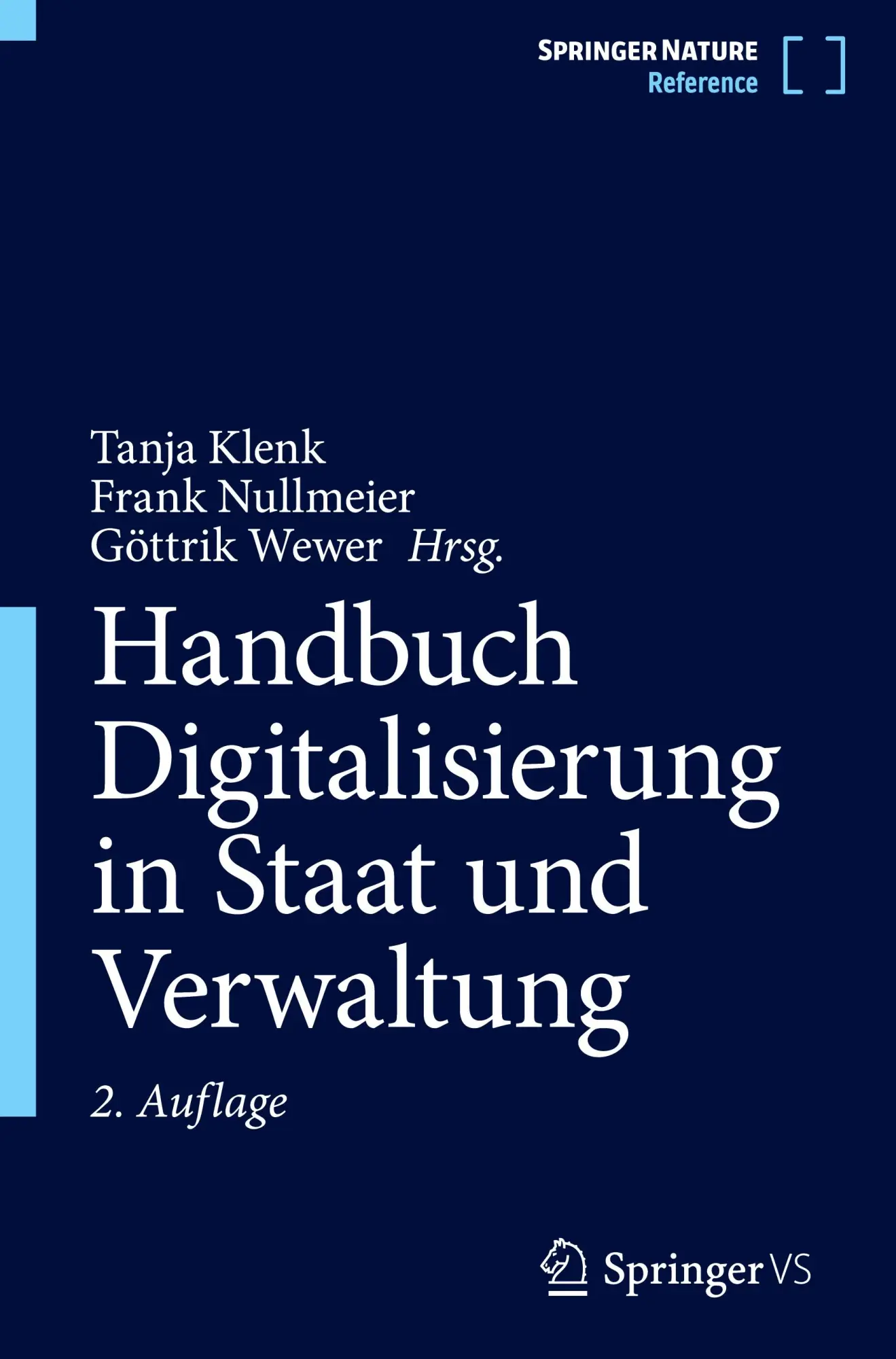 Cover: 9783658373726 | Handbuch Digitalisierung in Staat und Verwaltung | Tanja Klenk (u. a.)