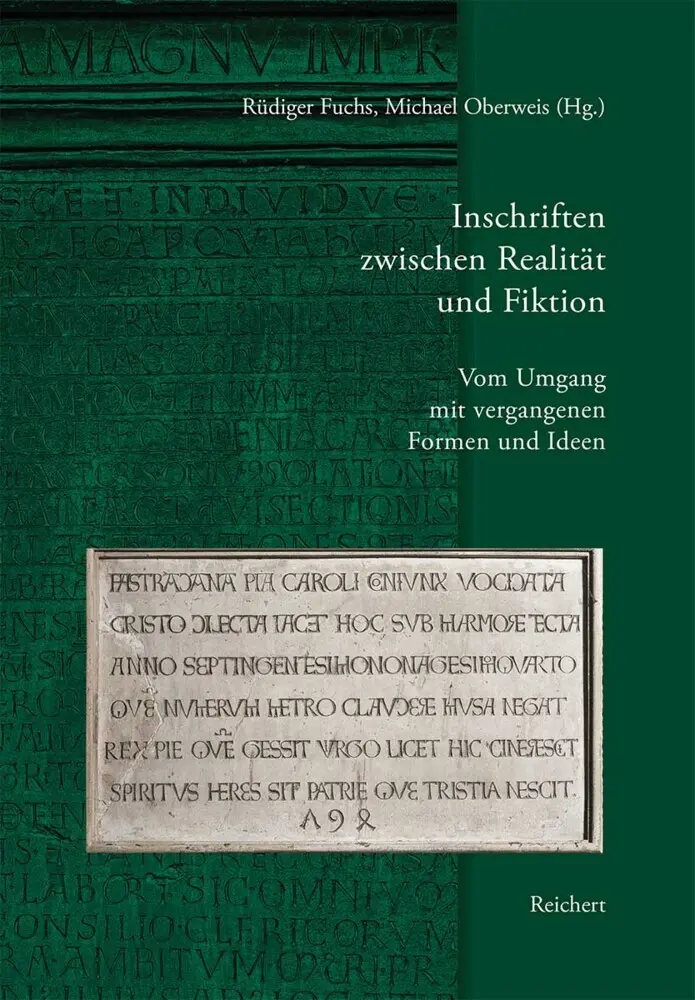 Cover: 9783954903726 | Inschriften zwischen Realität und Fiktion. Vom Umgang mit...