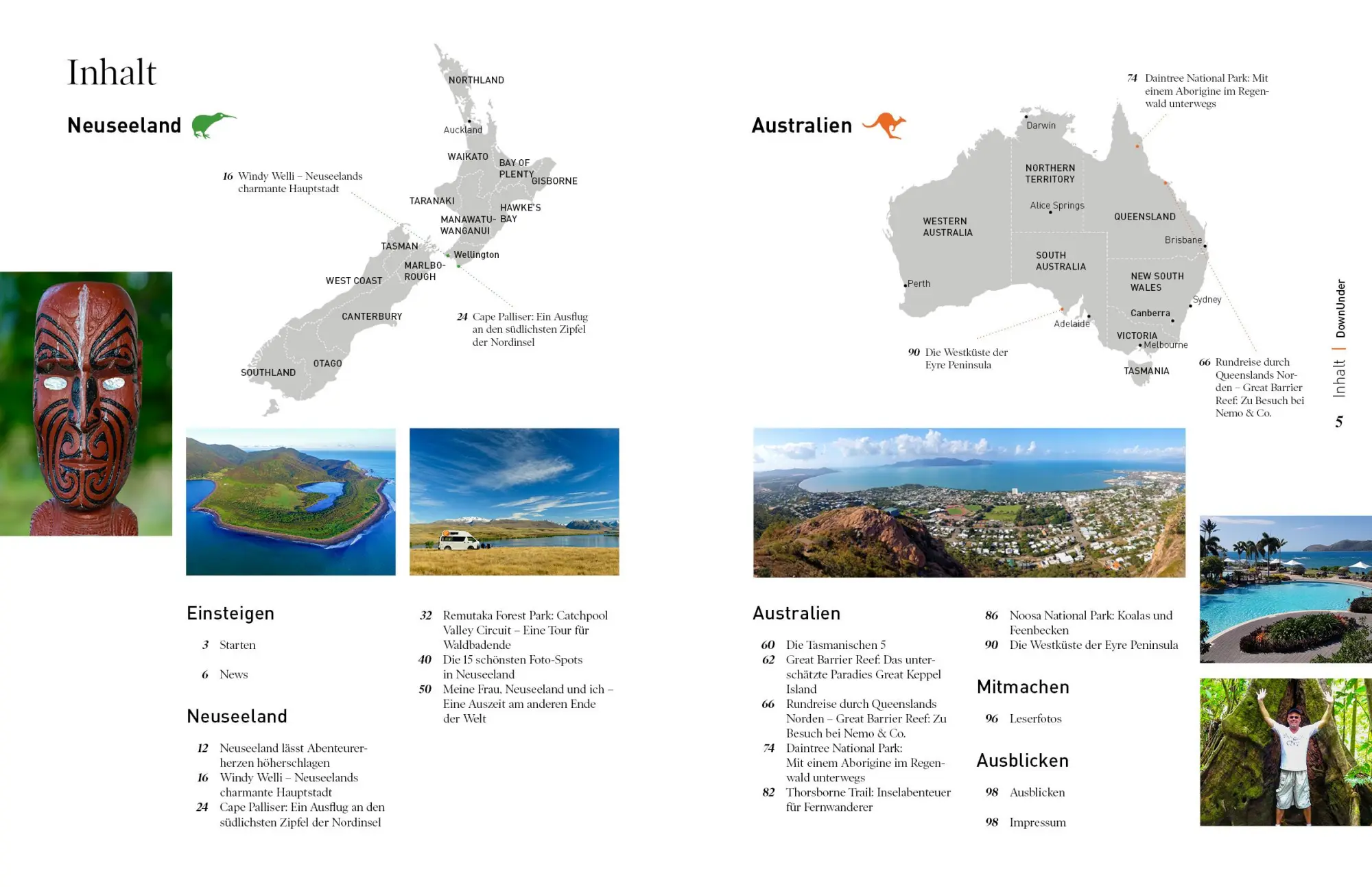 Bild: 9783968553726 | 360° DownUnder - Ausgabe 1/2023 | 360° Medien | Taschenbuch | 100 S.