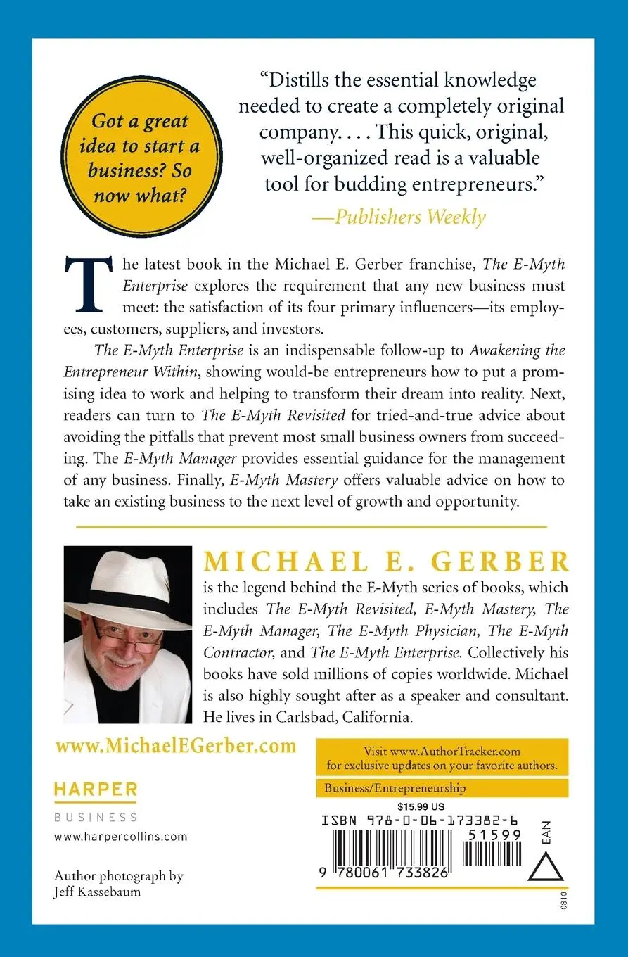 Rückseite: 9780061733826 | The E-Myth Enterprise | Michael E Gerber | Taschenbuch | Englisch
