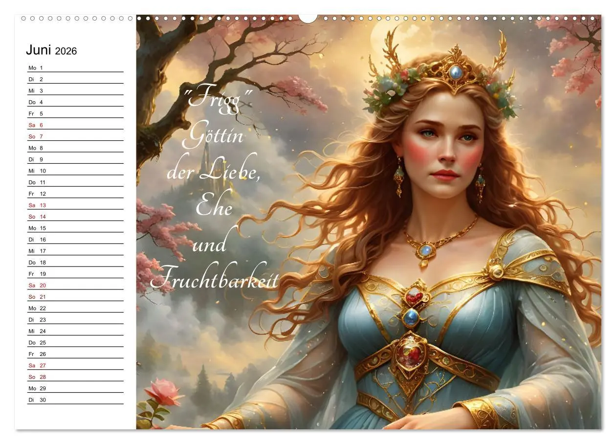 Bild: 9783457393826 | Unsterbliche Mythen des Nordens (hochwertiger Premium Wandkalender...