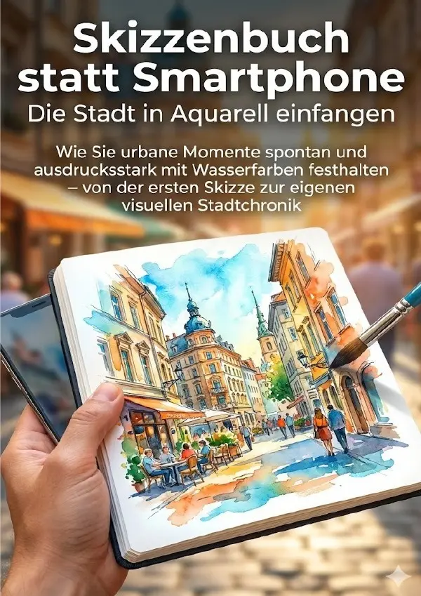 Cover: 9783565133826 | Skizzenbuch statt Smartphone: Die Stadt in Aquarell einfangen | Lang