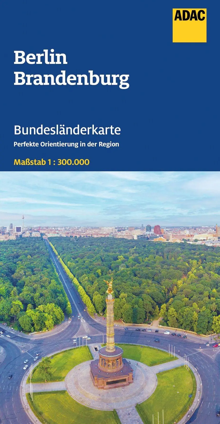 Cover: 9783826423826 | ADAC Bundesländerkarte Deutschland 05 Berlin, Brandenburg 1:300.000