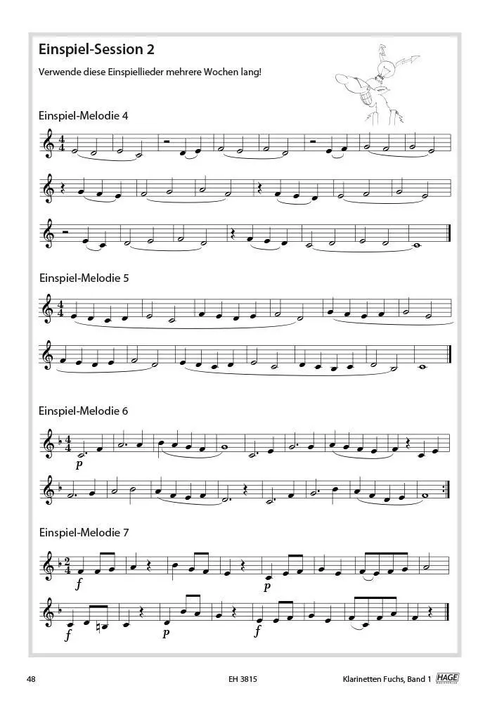 Bild: 9783866263826 | Klarinetten Fuchs Band 1 mit CD | Stefan Dünser (u. a.) | Buch | 2016