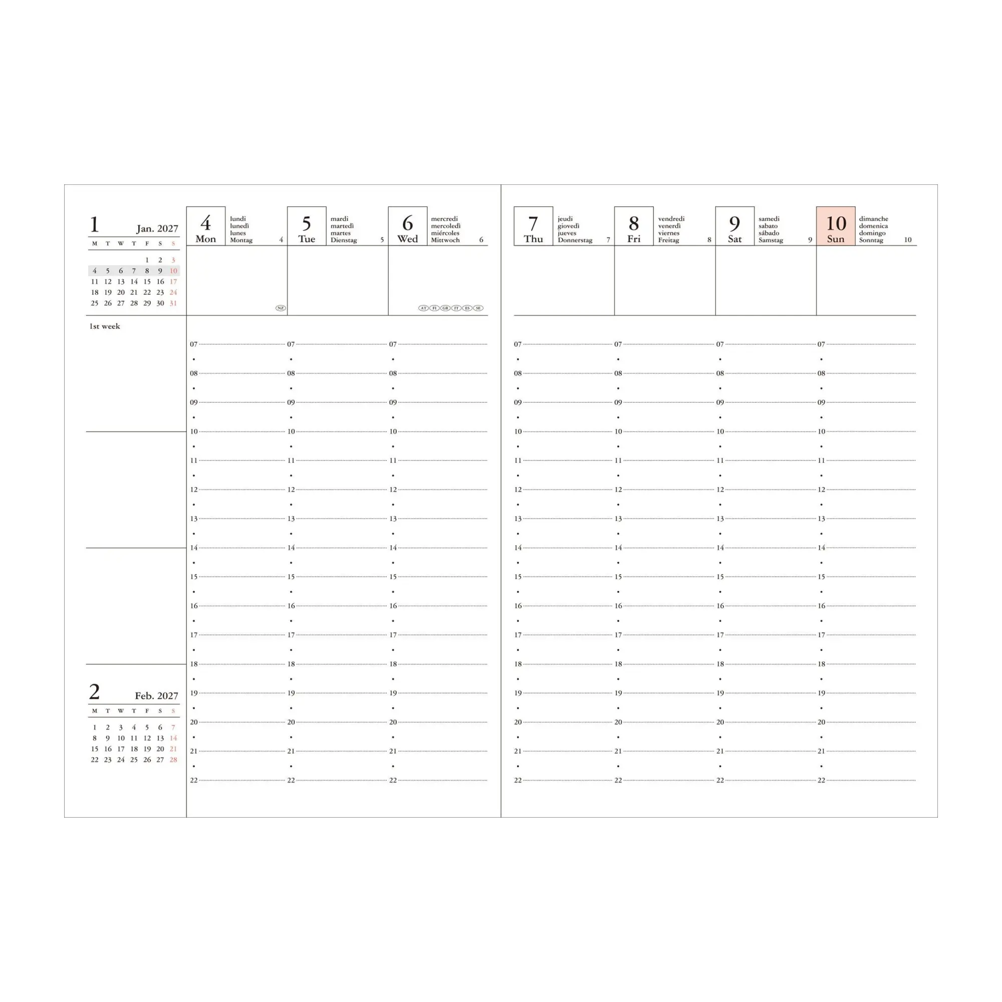 Bild: 4550045163926 | MARK'S 2026/27 Diary A6 Storage.it // Green | MARK'S Inc. | Buch