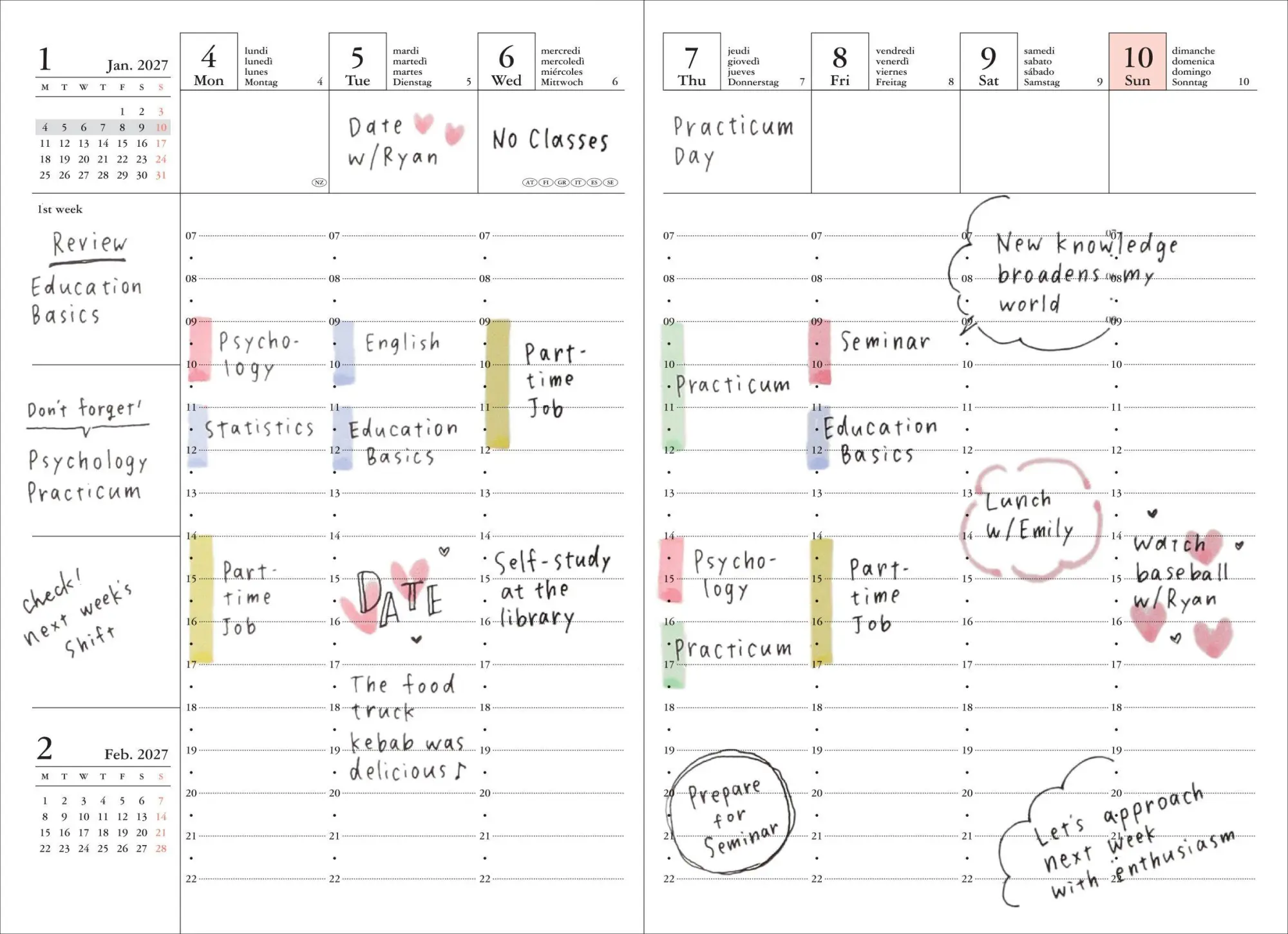 Bild: 4550045163926 | MARK'S 2026/27 Diary A6 Storage.it // Green | MARK'S Inc. | Buch