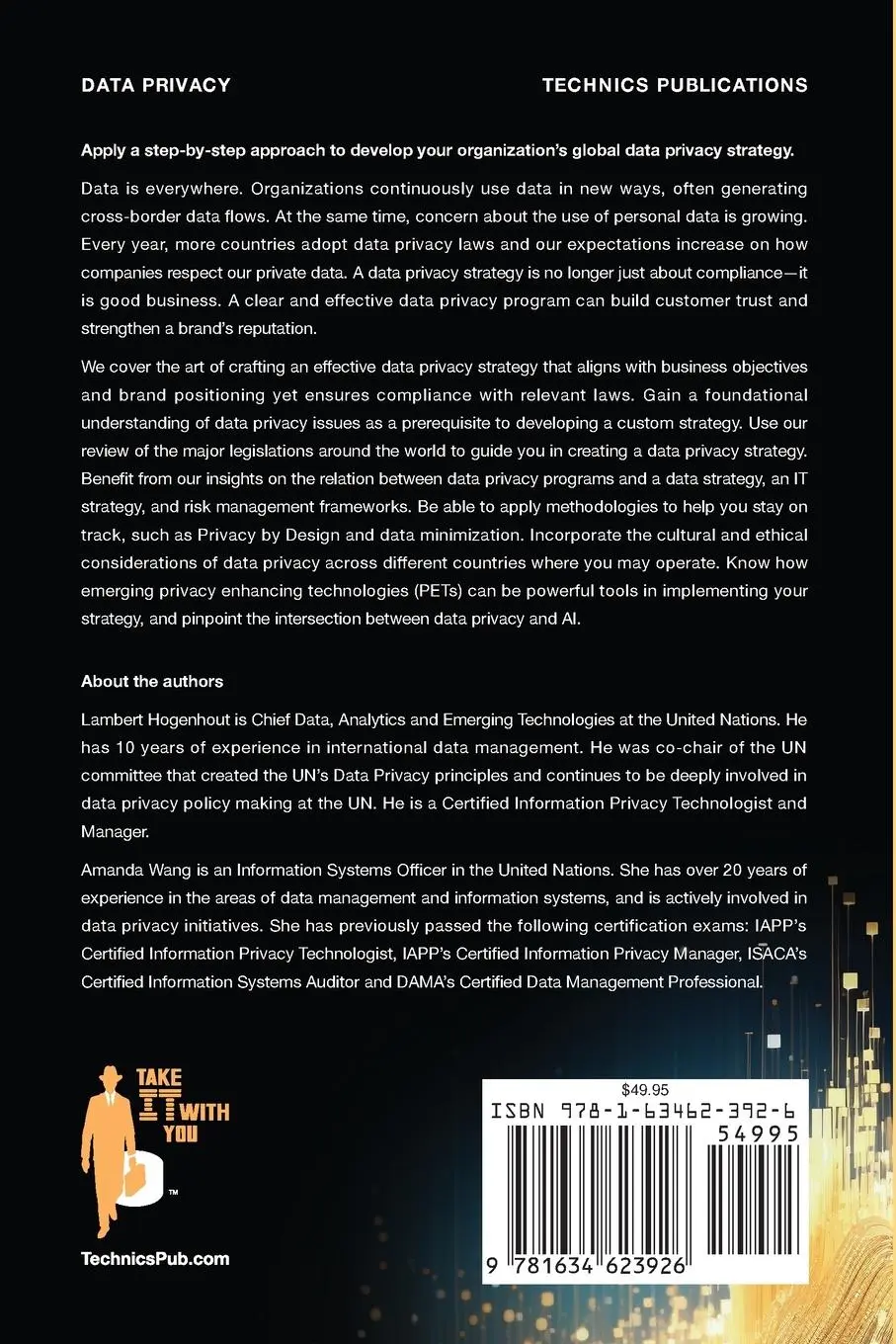 Rückseite: 9781634623926 | Data Privacy Across Borders | Lambert Hogenhout (u. a.) | Taschenbuch