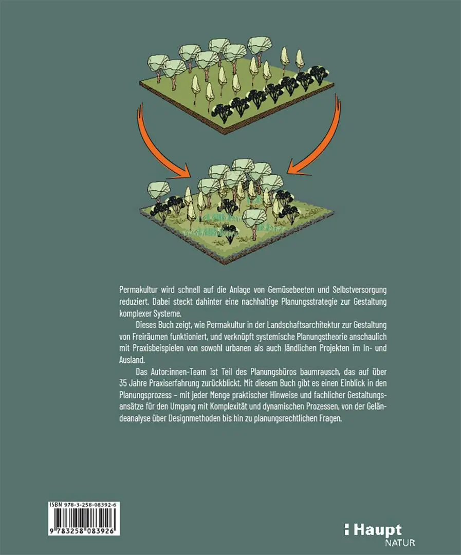 Rückseite: 9783258083926 | Planungspraxis Permakultur | Systemdesign für grüne Projekte | Buch