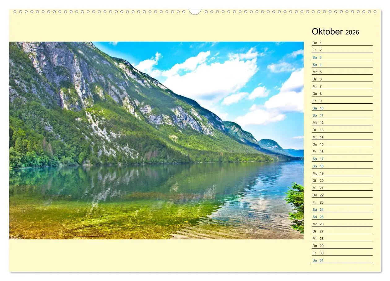 Bild: 9783457763926 | Slowenien - Impressionen eines Naturjuwels (Wandkalender 2026 DIN...
