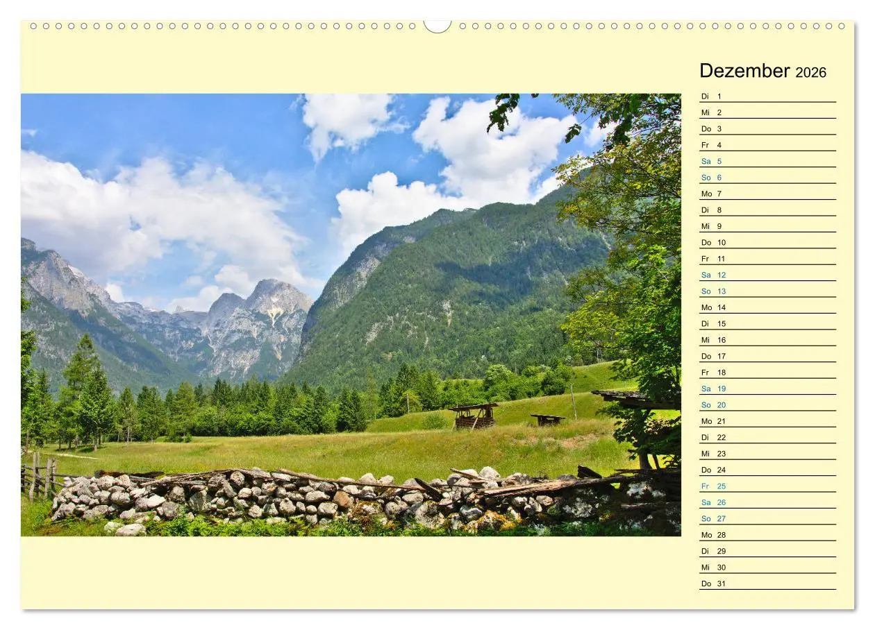Bild: 9783457763926 | Slowenien - Impressionen eines Naturjuwels (Wandkalender 2026 DIN...