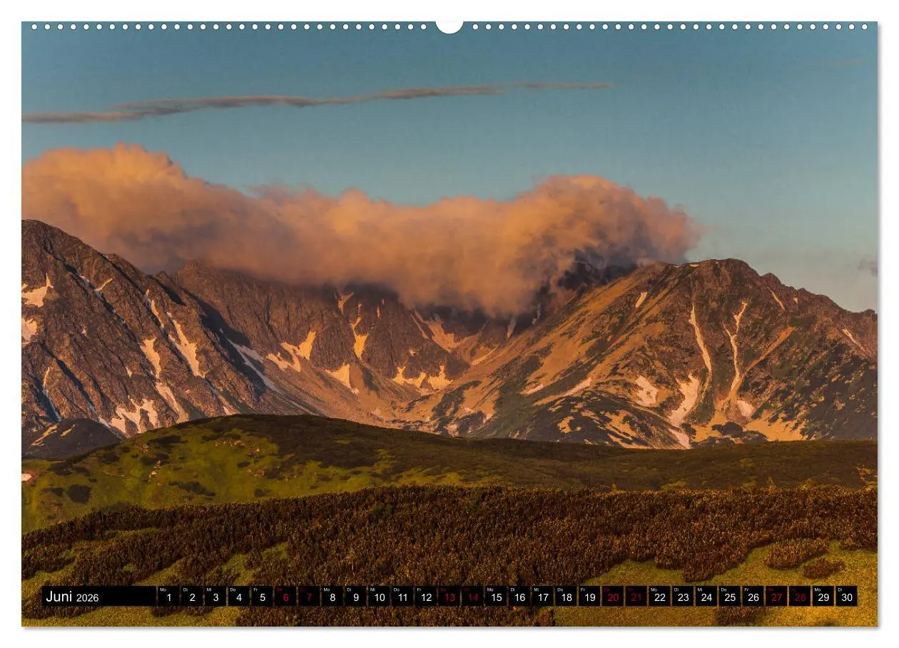 Bild: 9783457903926 | Berge. Polen (Wandkalender 2026 DIN A2 quer), CALVENDO Monatskalender