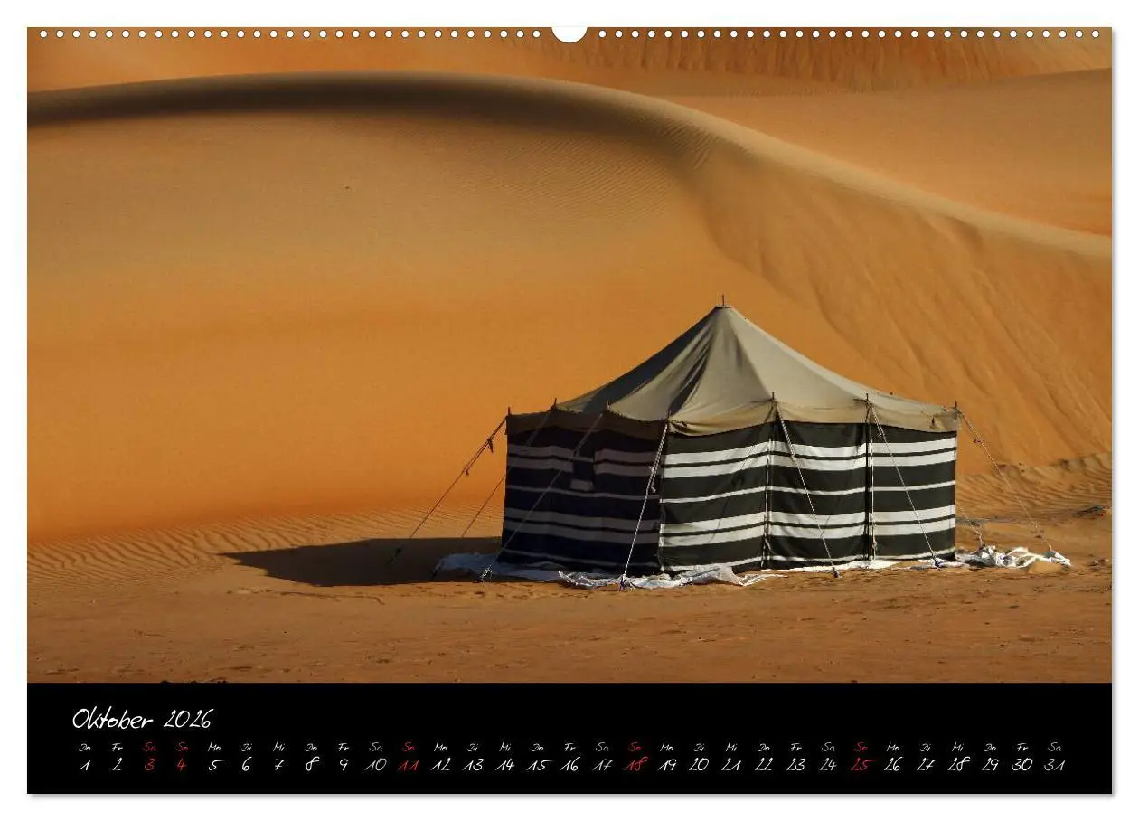 Bild: 9783516163926 | Faszination Wüste (Wandkalender 2026 DIN A2 quer), CALVENDO...
