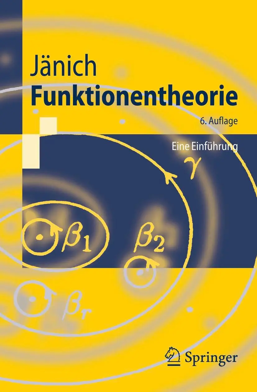 Cover: 9783540203926 | Funktionentheorie | Eine Einführung | Klaus Jänich | Taschenbuch | ix