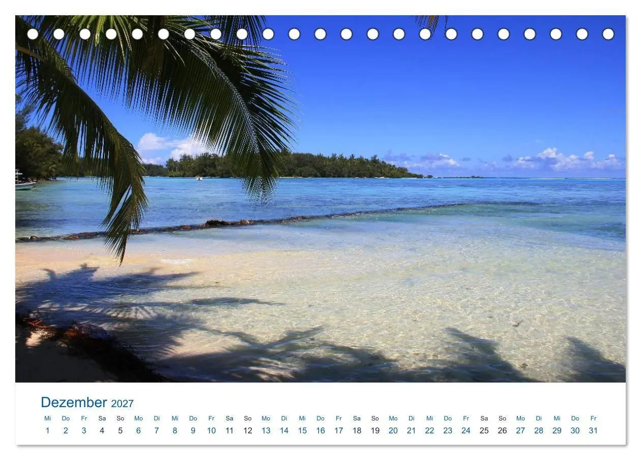 Bild: 9783569943926 | Südsee-Insel Mo'orea (Tischkalender 2027 DIN A5 quer), CALVENDO...