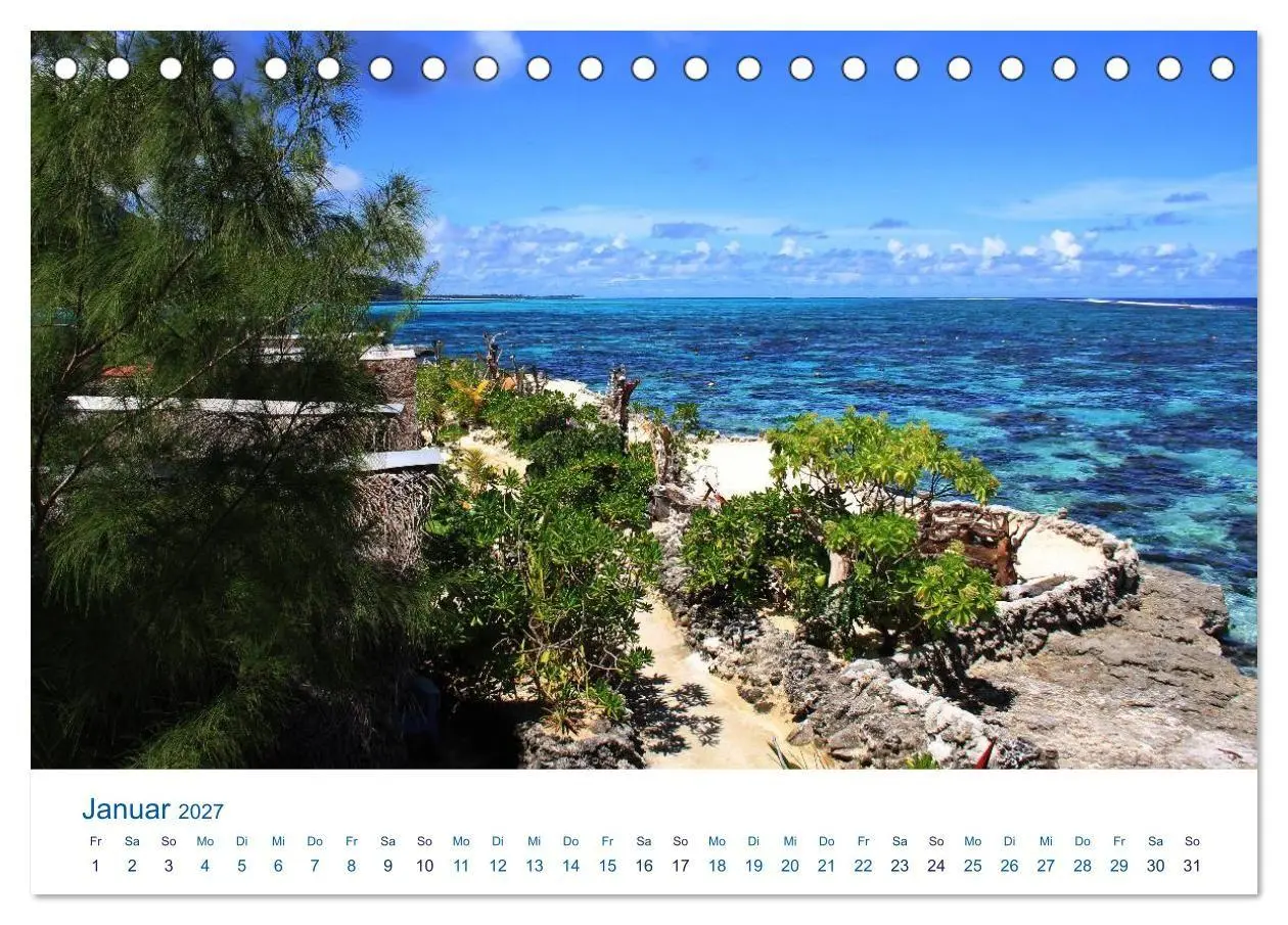 Bild: 9783569943926 | Südsee-Insel Mo'orea (Tischkalender 2027 DIN A5 quer), CALVENDO...