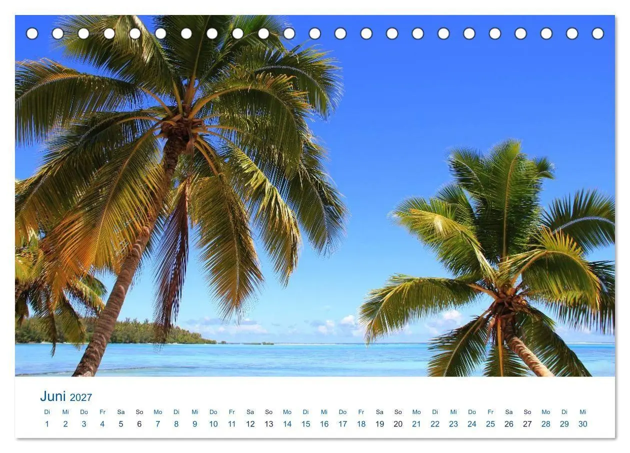 Bild: 9783569943926 | Südsee-Insel Mo'orea (Tischkalender 2027 DIN A5 quer), CALVENDO...
