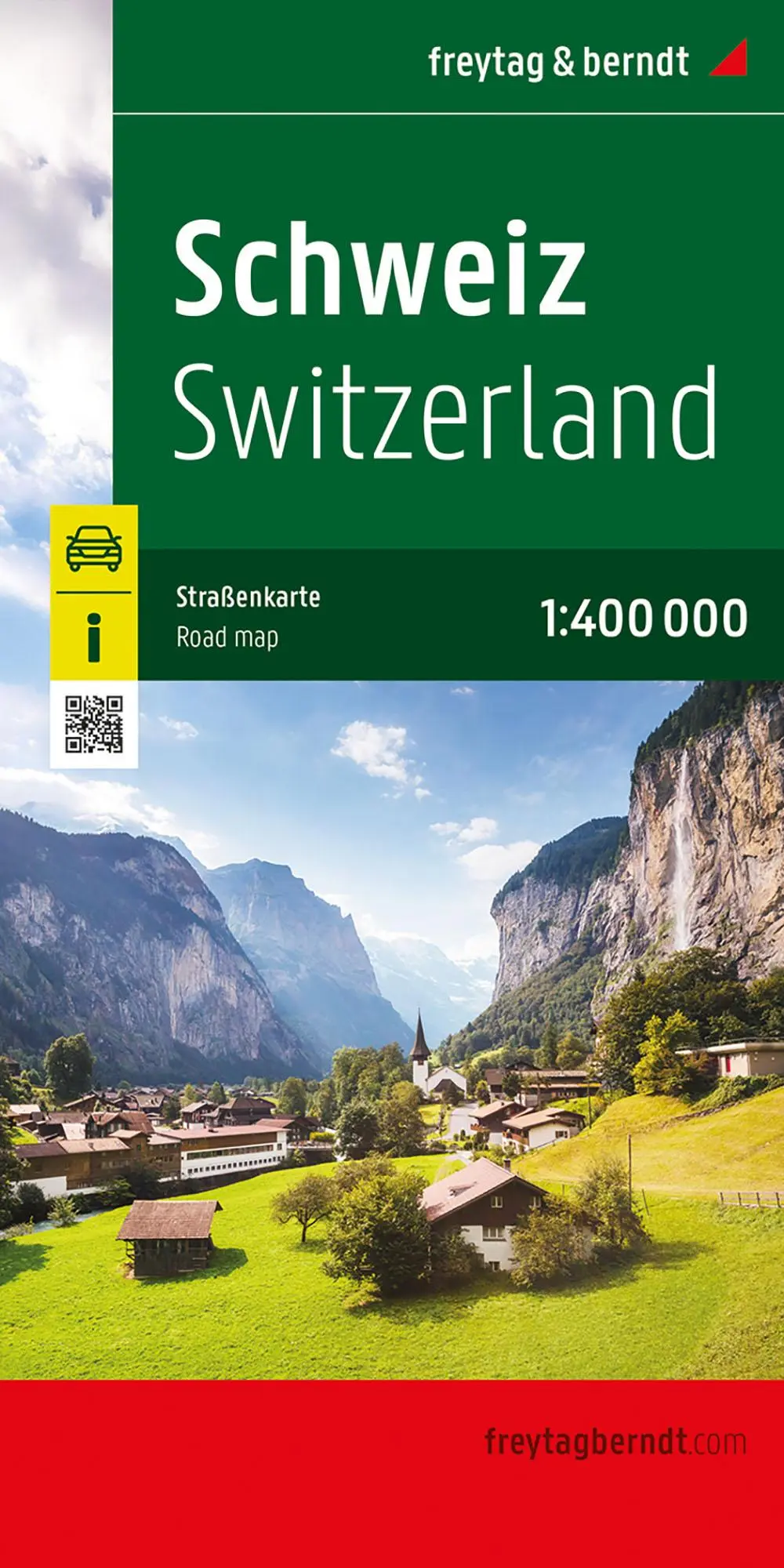 Cover: 9783707923926 | Schweiz, Straßenkarte 1:400.000, freytag &amp; berndt | Freytag &amp; Berndt