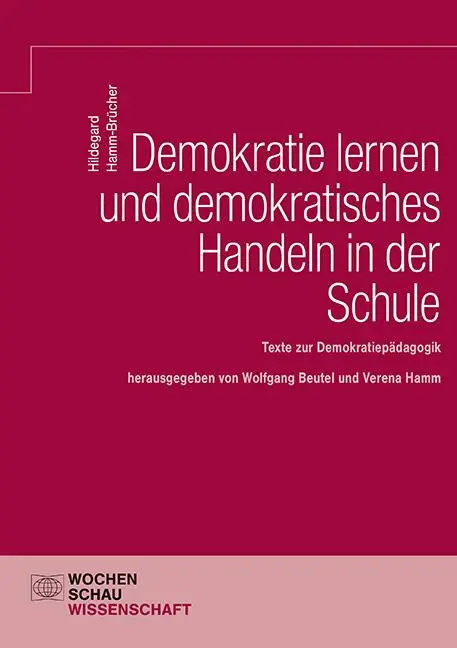 Cover: 9783734413926 | Demokratie lernen und demokratisches Handeln in der Schule | Buch