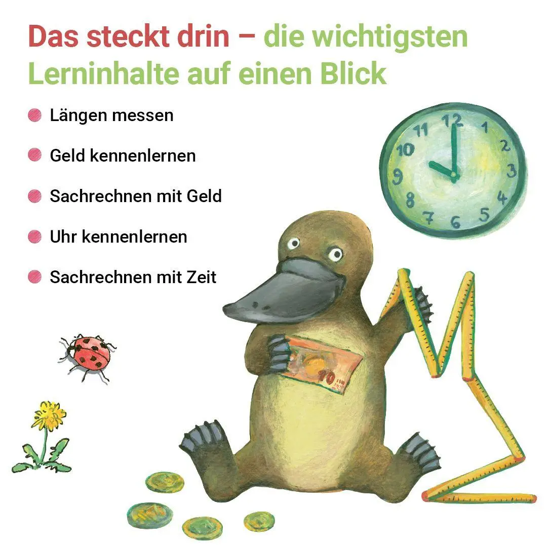 Bild: 9783619254026 | Rechnen mit Rico Schnabel Klasse 2, Heft 3 - Selbstständig Größen...