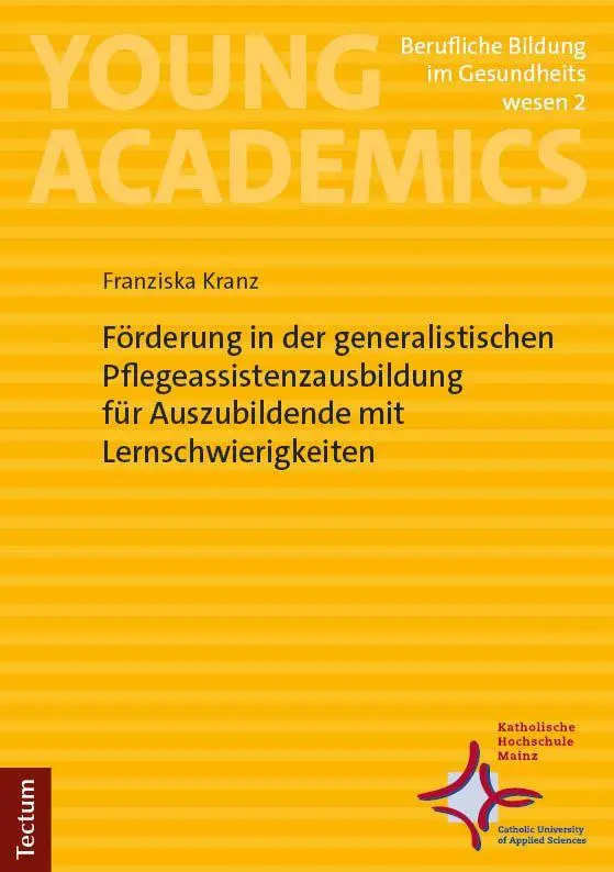 Cover: 9783689004026 | Förderung in der generalistischen Pflegeassistenzausbildung für...