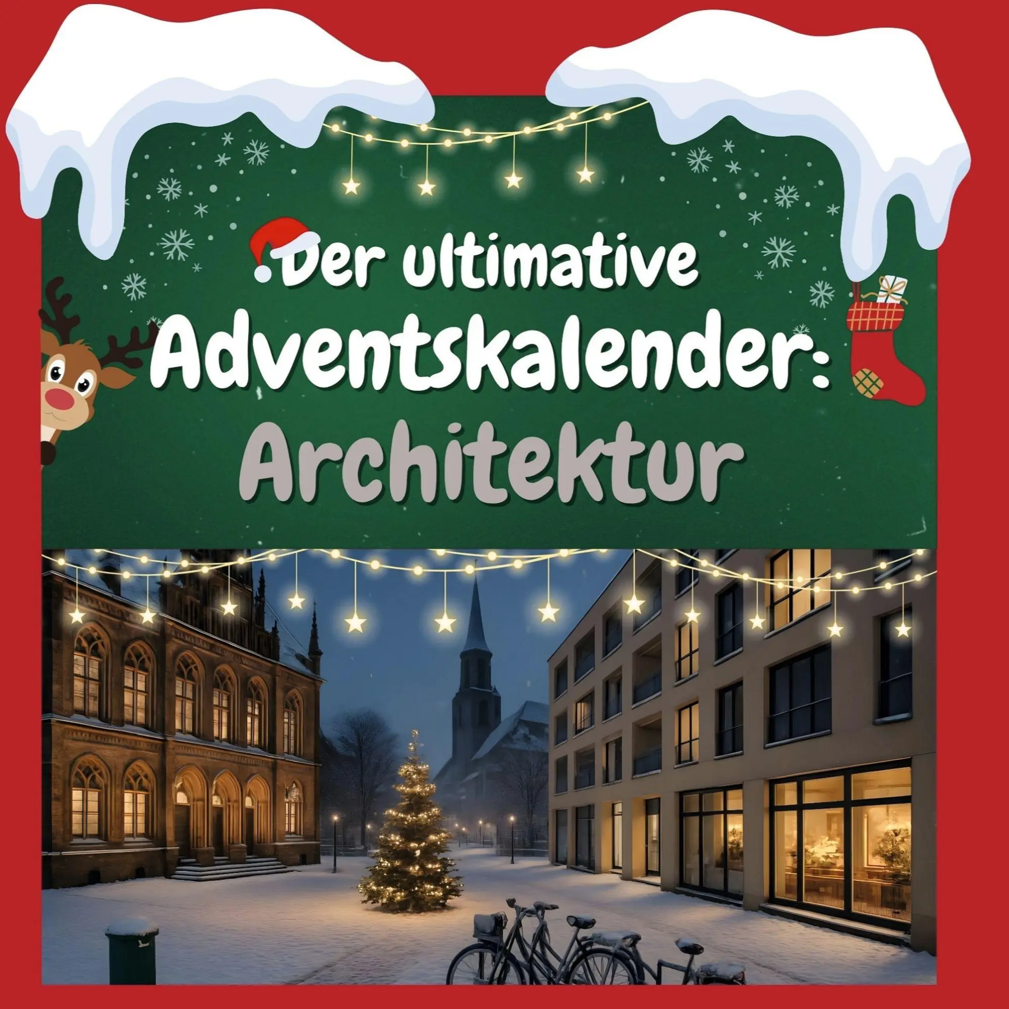 Cover: 9783695324026 | Der ultimative Adventskalender: Architektur | Das ideale Geschenk