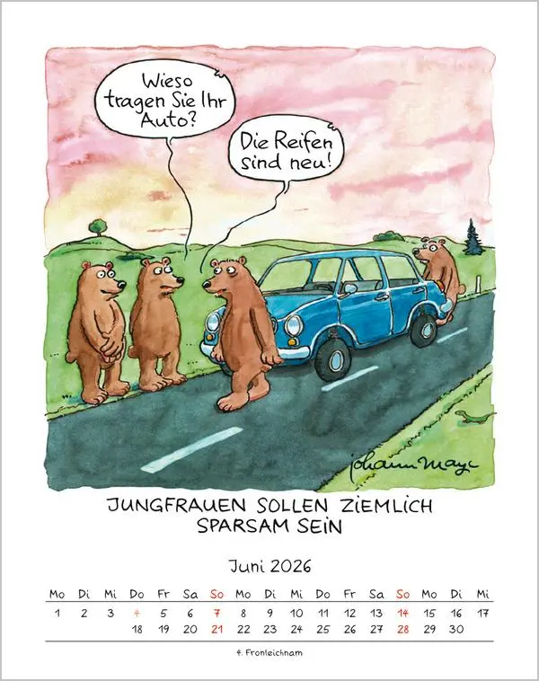 Bild: 9783731884026 | Jungfrau 2026 | Verlag Korsch | Kalender | Spiralbindung | 13 S.