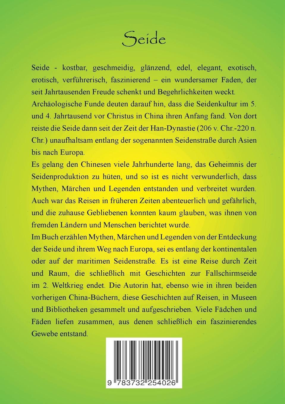 Rückseite: 9783732254026 | Seide | Heide-Renate Döringer | Taschenbuch | 224 S. | Deutsch | 2013