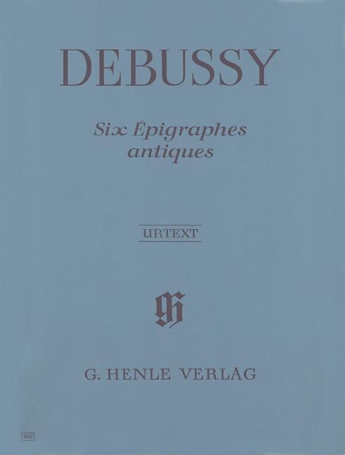 Cover: 9790201804026 | Six Epigraphes Antiques | Claude Debussy | Taschenbuch | Buch | 1984