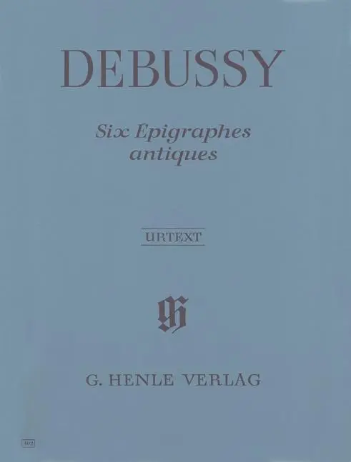 Cover: 9790201804026 | Six Epigraphes Antiques | Claude Debussy | Taschenbuch | Buch | 1984