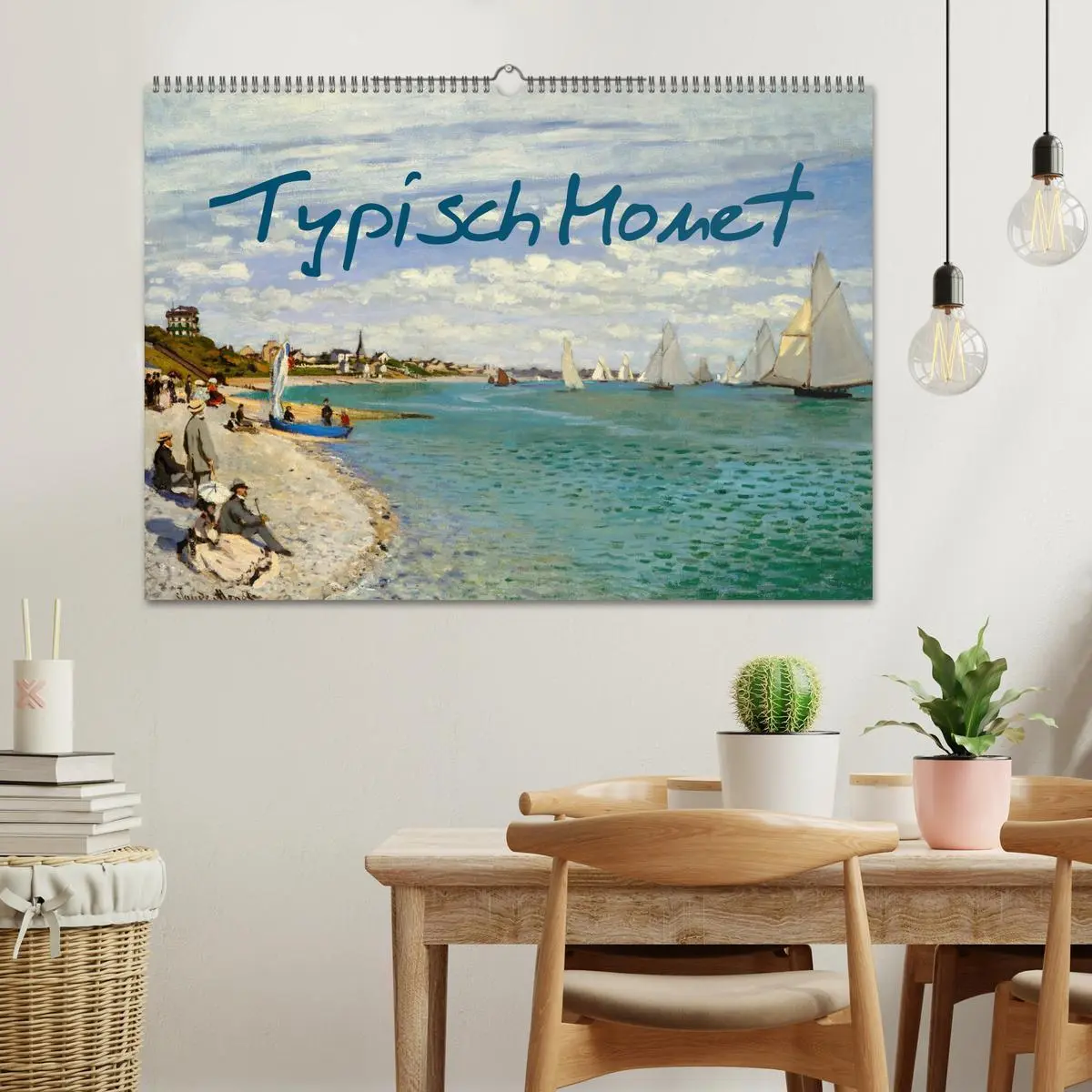 Bild: 9783457264126 | Typisch Monet (Wandkalender 2026 DIN A2 quer), CALVENDO Monatskalender