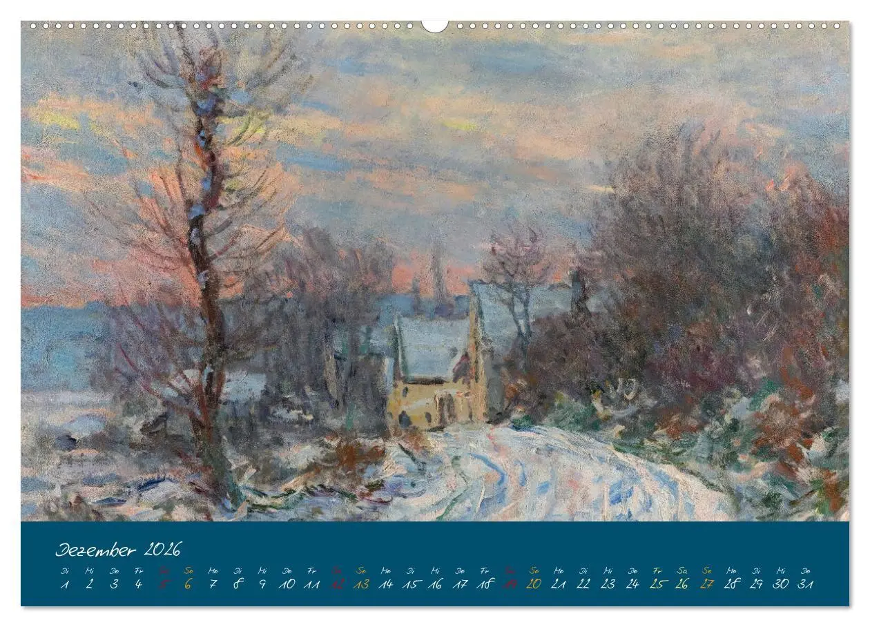Bild: 9783457264126 | Typisch Monet (Wandkalender 2026 DIN A2 quer), CALVENDO Monatskalender