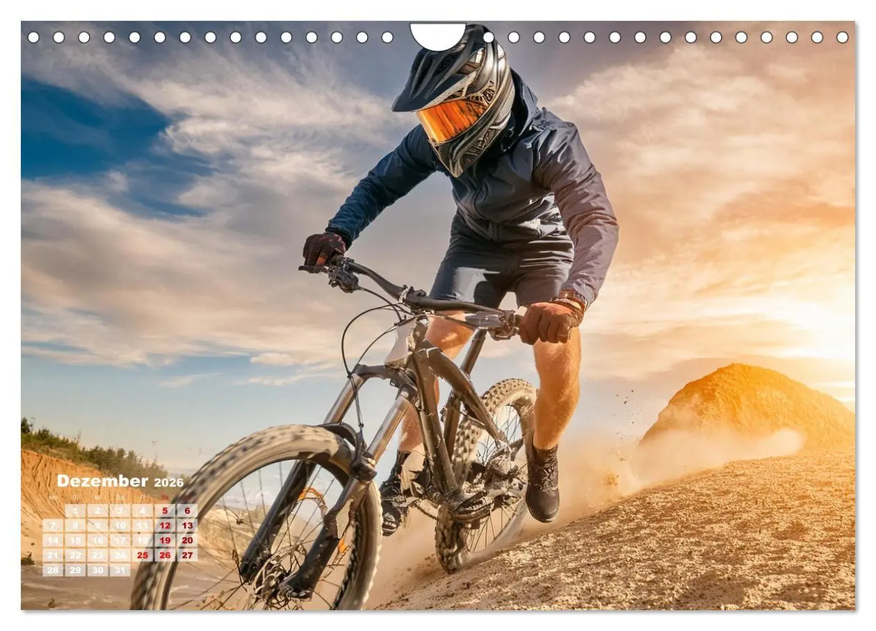 Bild: 9783457334126 | Abfahrtsrausch Downhill Aktion (Wandkalender 2026 DIN A4 quer),...