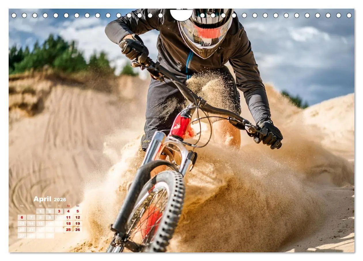 Bild: 9783457334126 | Abfahrtsrausch Downhill Aktion (Wandkalender 2026 DIN A4 quer),...