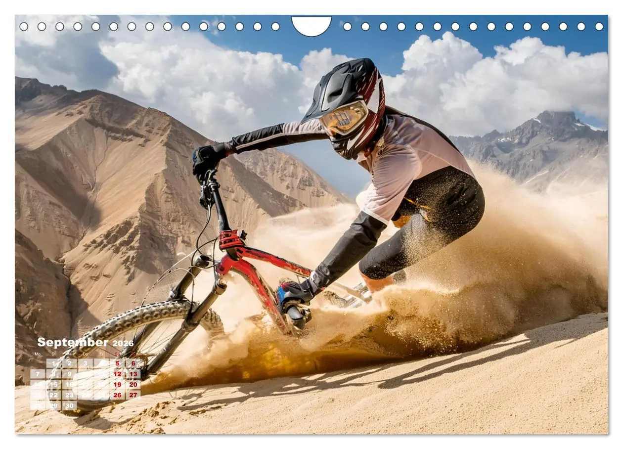 Bild: 9783457334126 | Abfahrtsrausch Downhill Aktion (Wandkalender 2026 DIN A4 quer),...