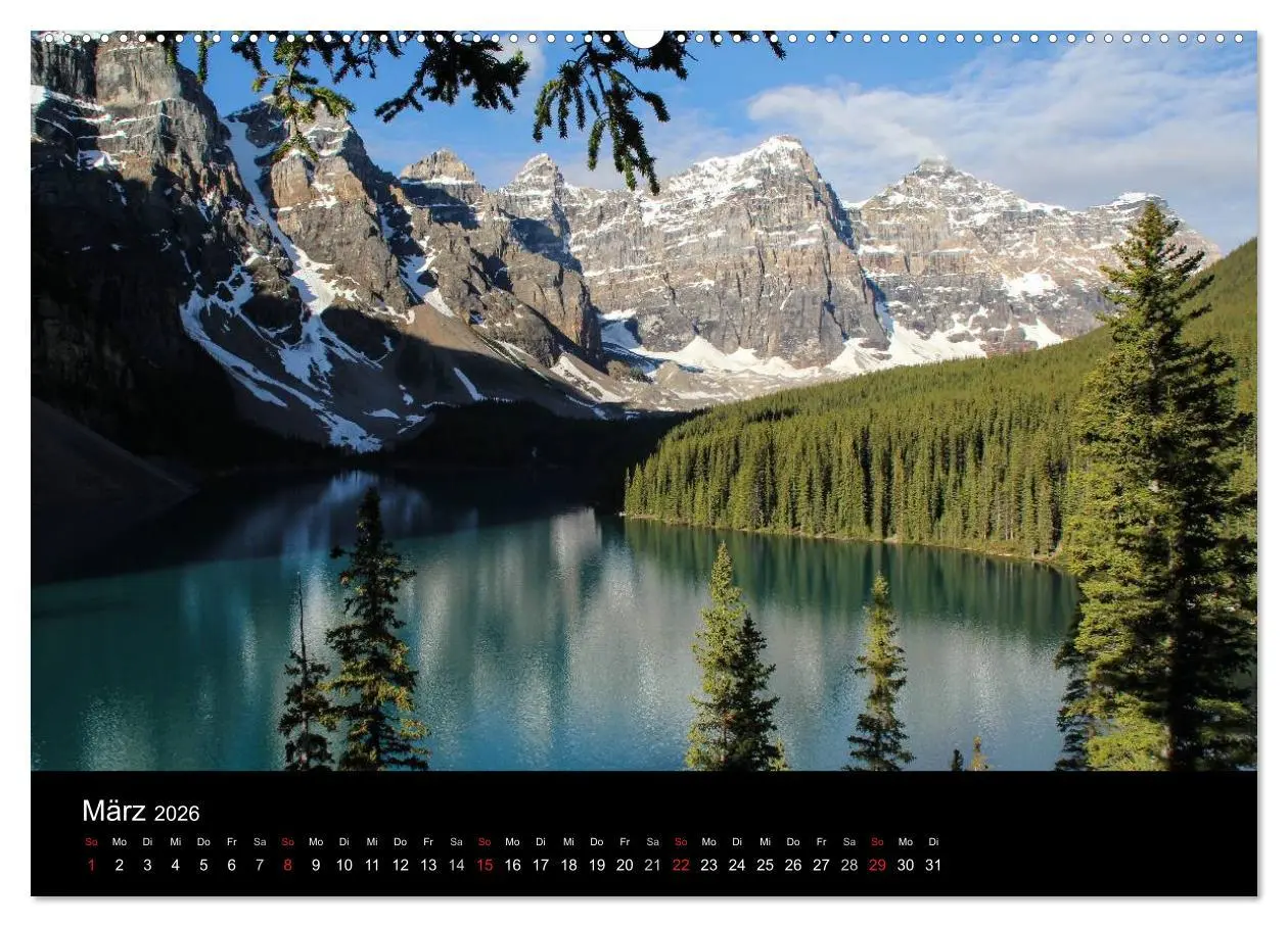 Bild: 9783516114126 | Kanada 2026 (hochwertiger Premium Wandkalender 2026 DIN A2 quer),...