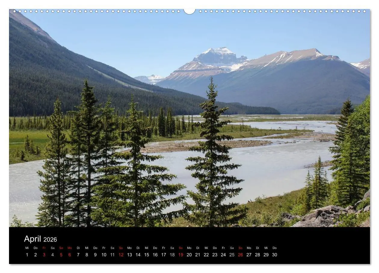 Bild: 9783516114126 | Kanada 2026 (hochwertiger Premium Wandkalender 2026 DIN A2 quer),...