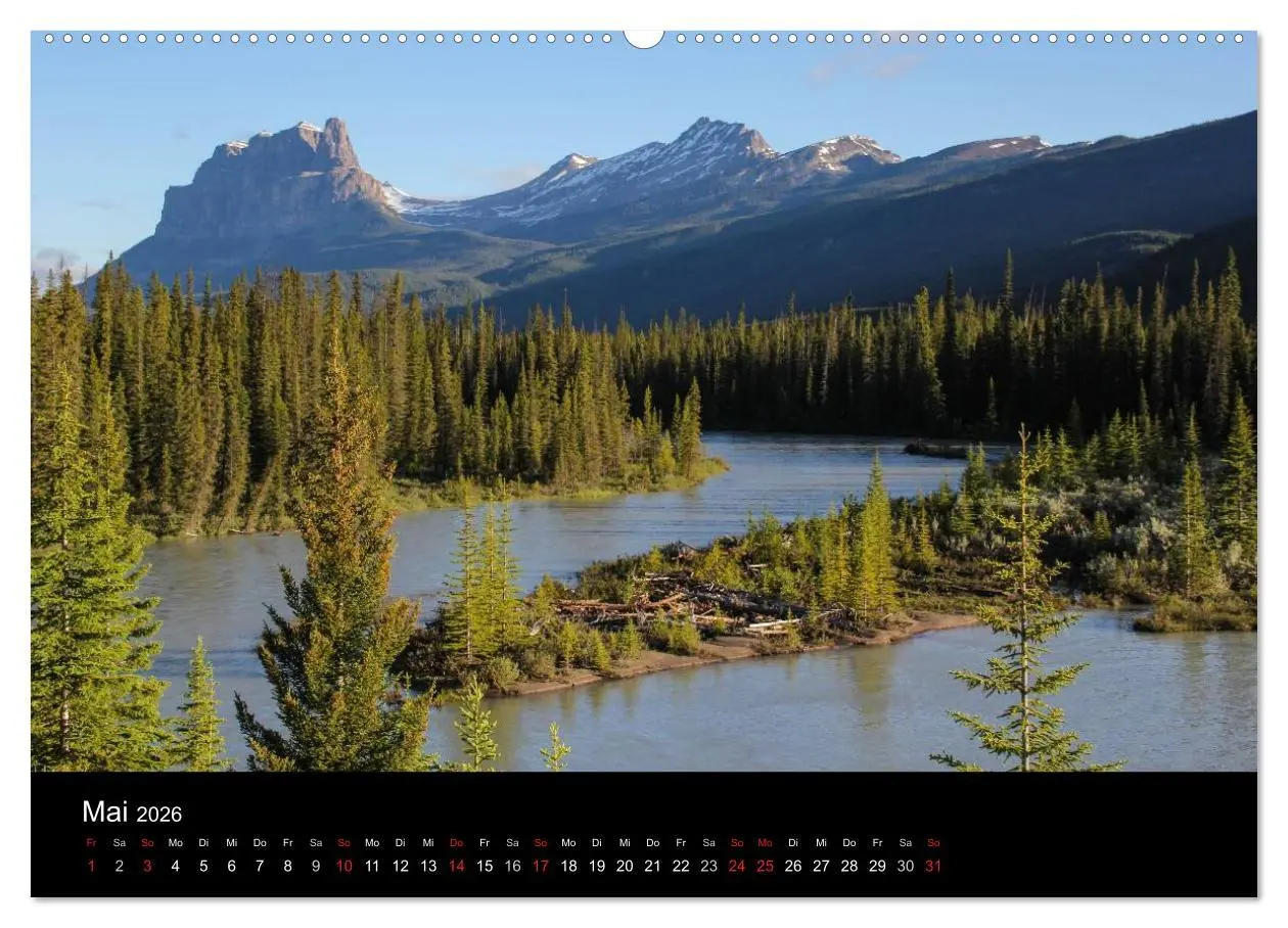 Bild: 9783516114126 | Kanada 2026 (hochwertiger Premium Wandkalender 2026 DIN A2 quer),...