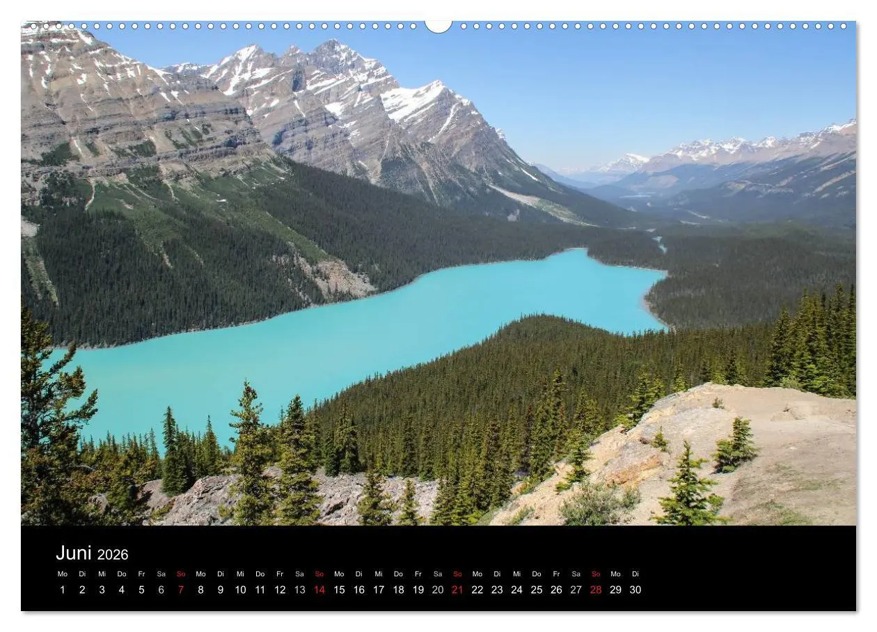 Bild: 9783516114126 | Kanada 2026 (hochwertiger Premium Wandkalender 2026 DIN A2 quer),...