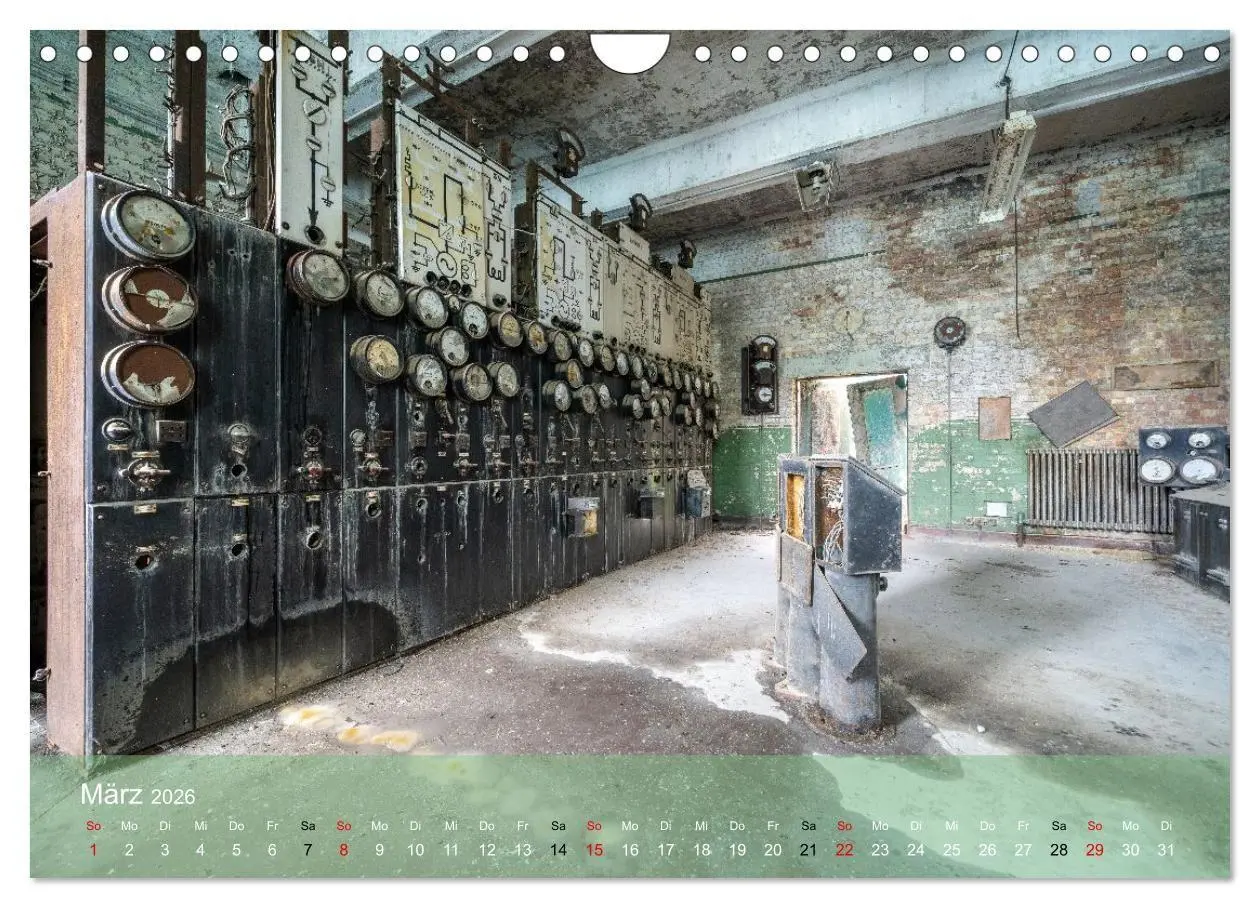 Bild: 9783516664126 | Betrieb eingestellt - Industrieruinen in Europa (Wandkalender 2026...