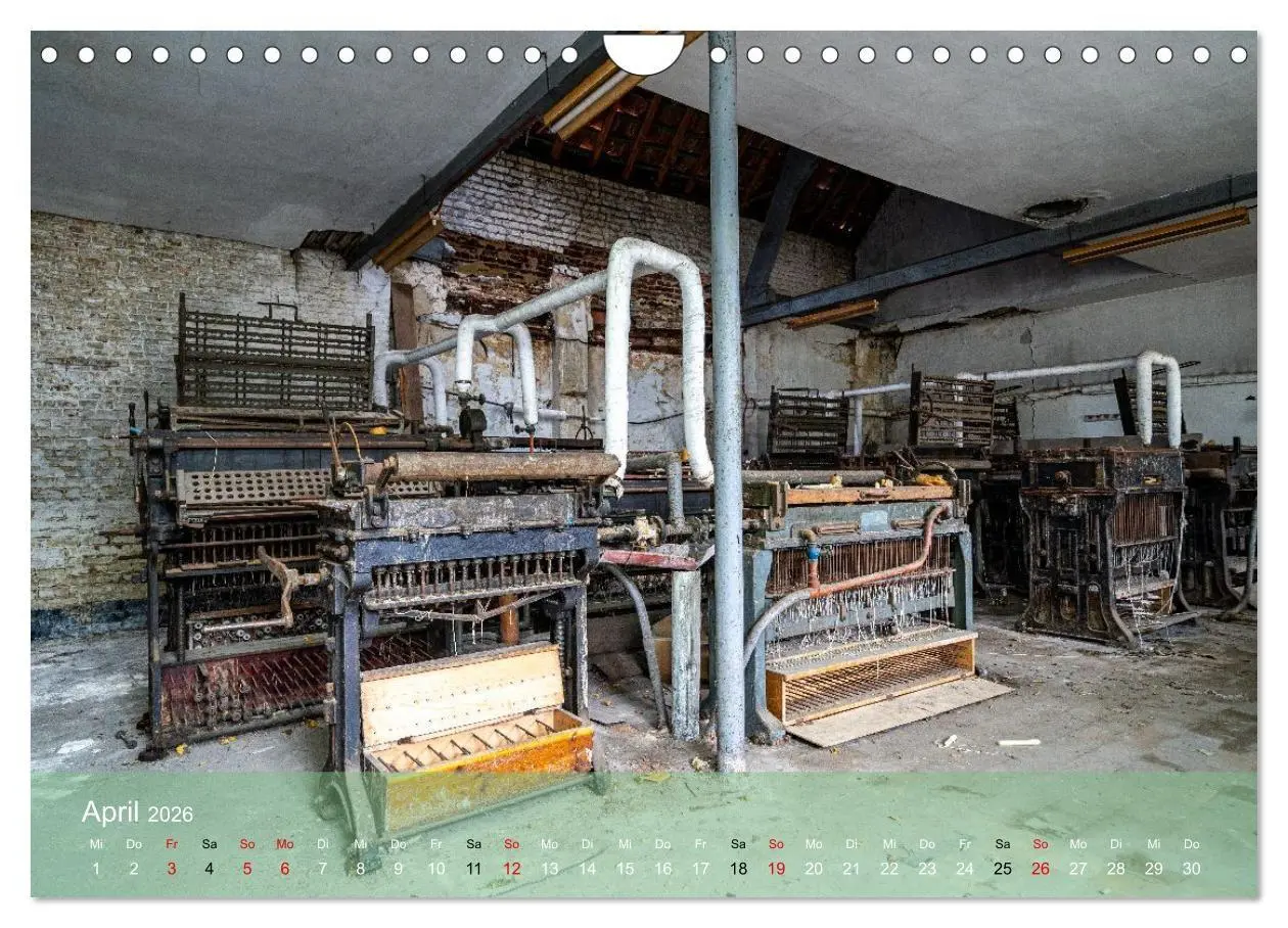 Bild: 9783516664126 | Betrieb eingestellt - Industrieruinen in Europa (Wandkalender 2026...