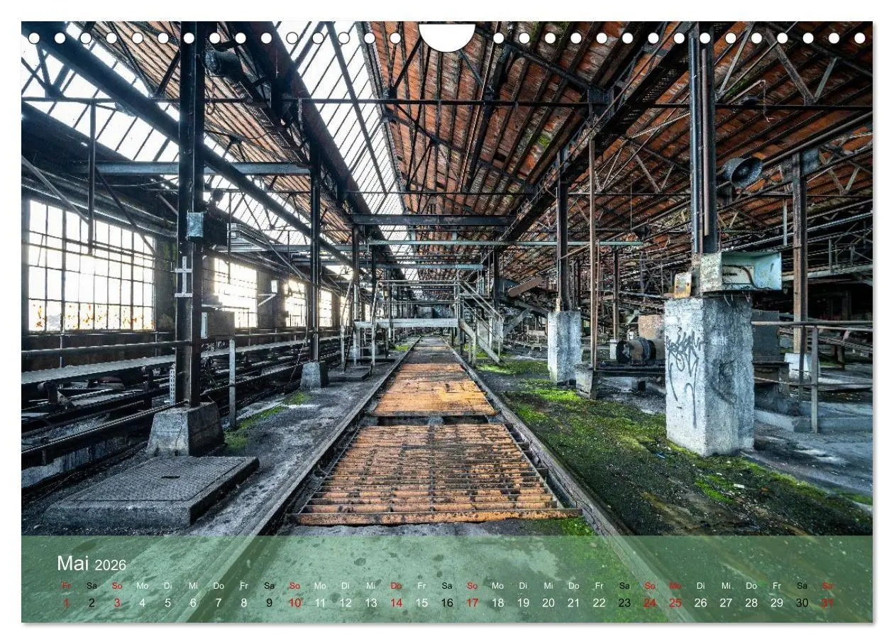 Bild: 9783516664126 | Betrieb eingestellt - Industrieruinen in Europa (Wandkalender 2026...